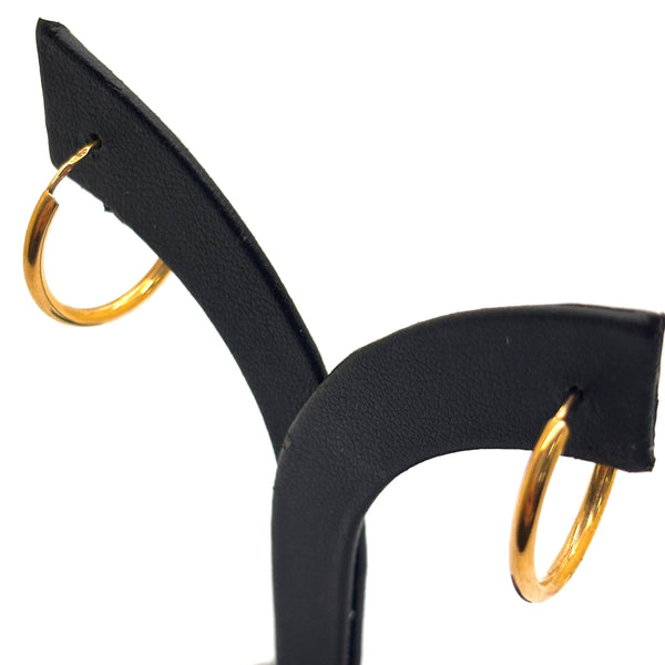 Boucles d'oreilles en Or jaune 18K - 1.18g