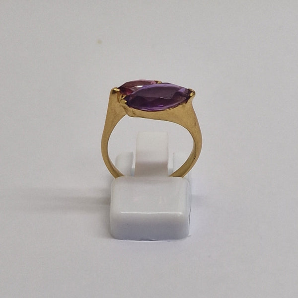 Bague en Or Jaune 18K Taille-52