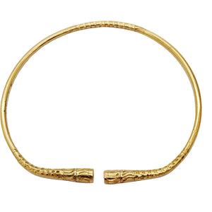 Bracelet Jonc en Or Jaune 18k - 13.97 Grs