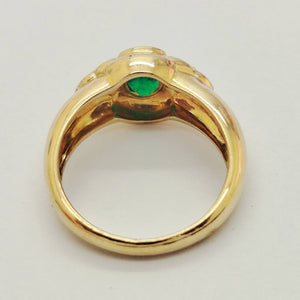 Bagues en or jaune 18 K - Taille 57 - 6.43 G