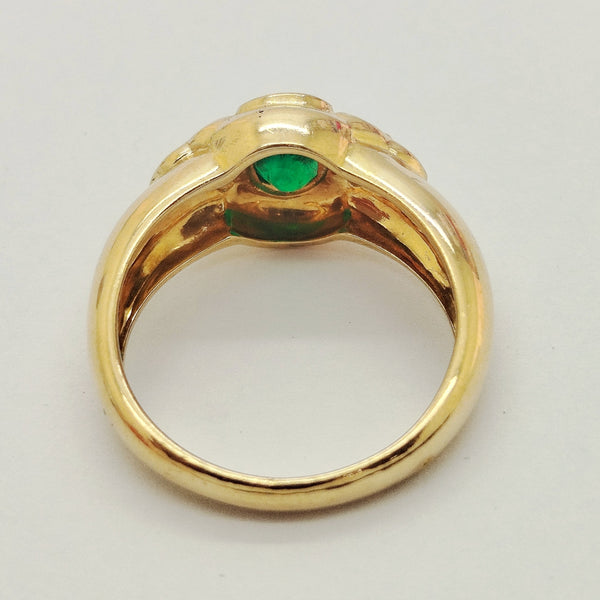 Bagues en or jaune 18 K - Taille 57 - 6.43 G