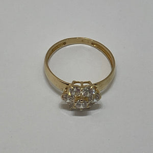 Bague Chou Marguerite en Or Jaune 18K - Taille 58