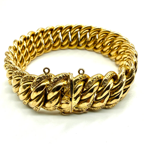 Bracelet en Or Jaune 18k -  37.60 G