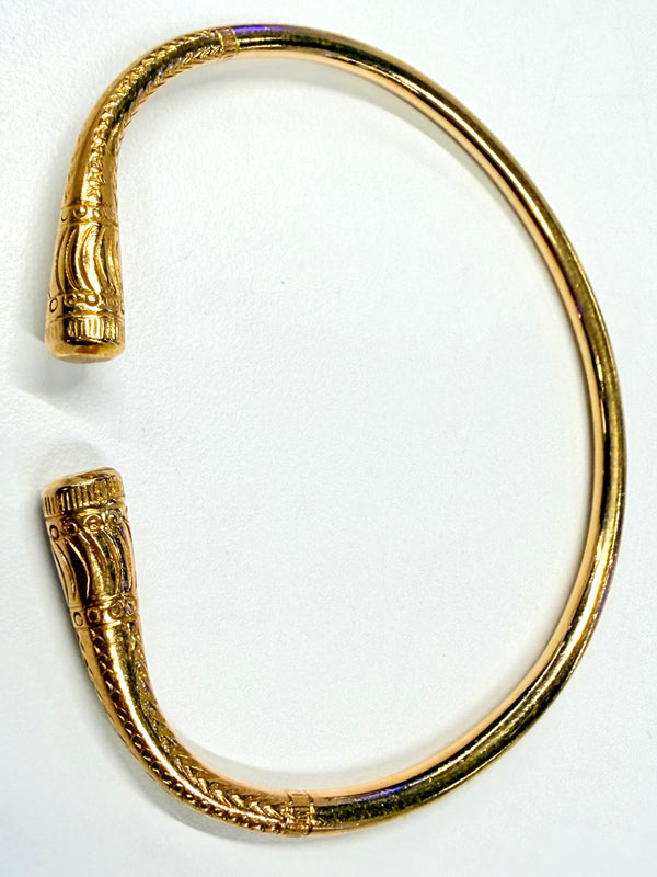 Bracelet Jonc en Or Jaune 18K - 28.99 G