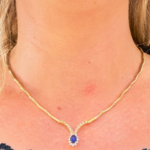 Collier Ras du Cou en Or Jaune 18K - 19.63g