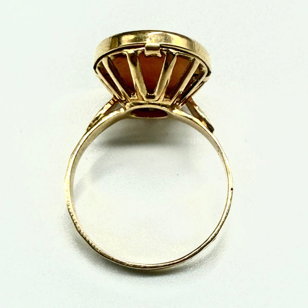 Bague en Or Jaune 18K - Taille 52 - 3.65g