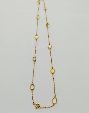 Collier Princesse Or Jaune 18 K - 5.11 G