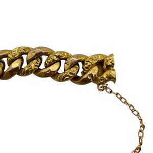 Bracelet Maillon en Or Jaune 18k