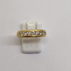 Bague Demi Tour en or jaune 18K Taille-54