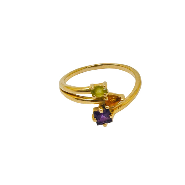 Bague en Or jaune 18K - 3.05 Grs - Taille 57