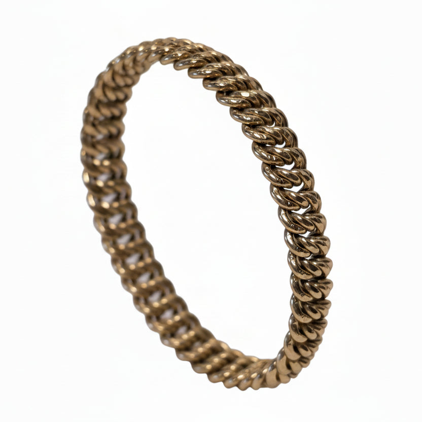 Bracelet Gourmette Or Jaune 18K - 23.73Grs