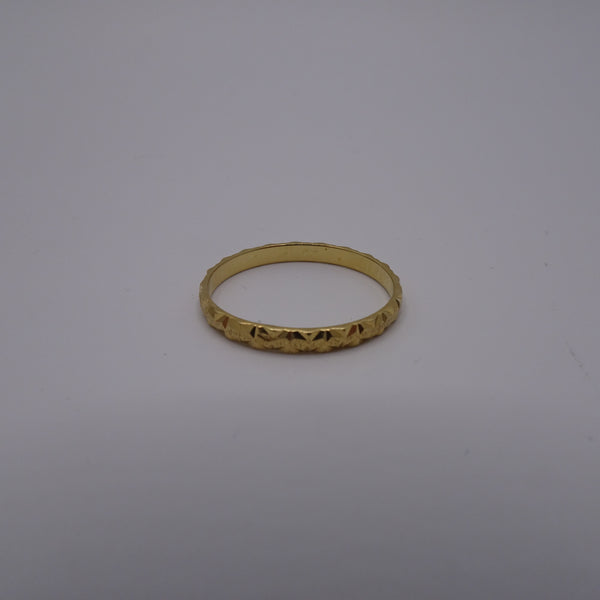 Bague Alliance Or Jaune 18K - Taille 51