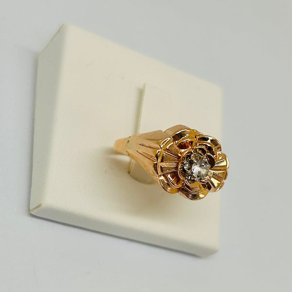 Bagues en Or Jaune 18 Carats avec Oxyde