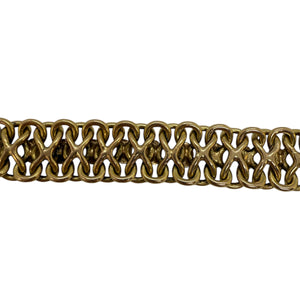 Bracelet Gourmette en Or Jaune 18 Carats - 19.5 Cm