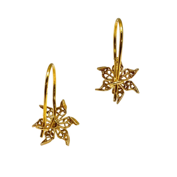 Boucles d'oreilles Or Jaune 18K