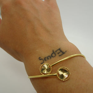 Bracelet Jonc en Or Jaune 18K 4.01 Grs