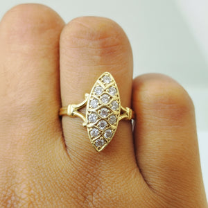 Bagues en Or Jaune 18 K Taille 52 - 3.16 G