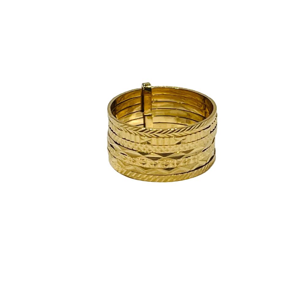 Semainier en or 18 carats - Taille 53