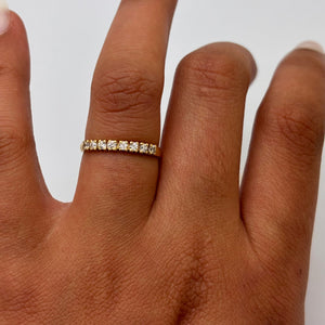 Alliance en or jaune 18K Taille-54