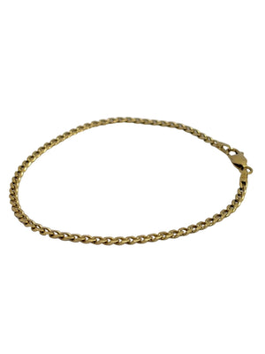 Bracelet Maille Gourmette OR Jaune 18K - 3.79Grs