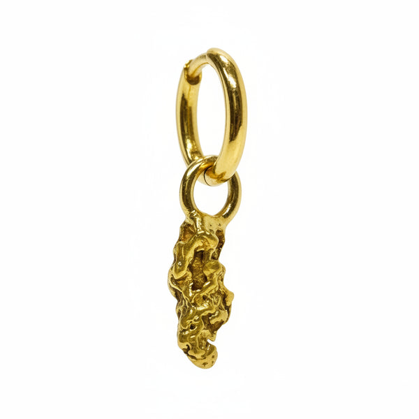Pendentif Pépite en Or 24K et 18K - 0.43gr