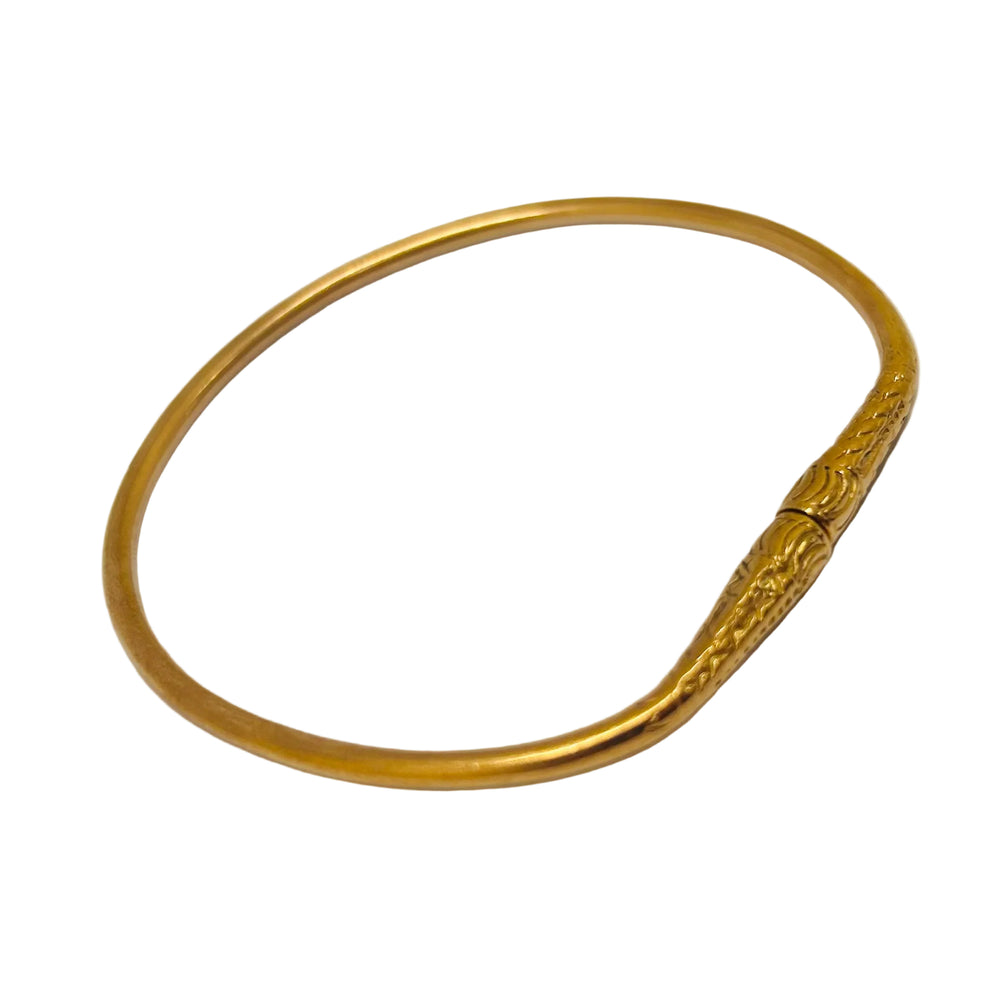 Jonc en or jaune 750/1000