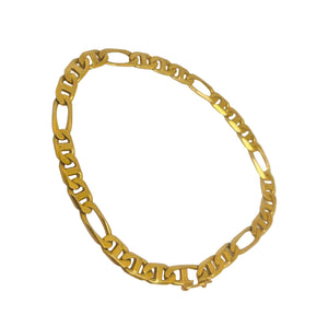 Bracelet Gourmette Or Jaune 18K