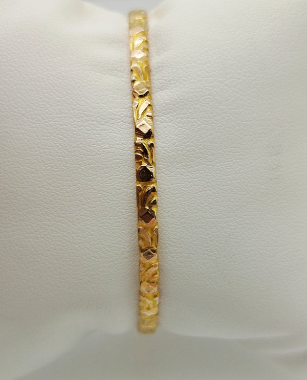 Bracelet en Or Jaune 18K - 14.24 Grs
