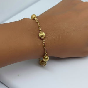 Bracelet en Or Jaune 18 K - 7.69 G