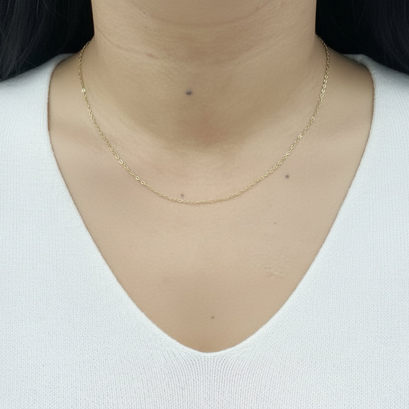 Collier en Or Jaune 18K - 0.80 Grs
