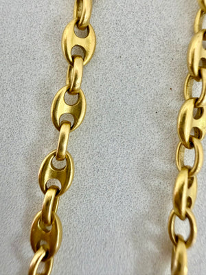 Collier longue chaine or jaune 18K 29.21 Grs