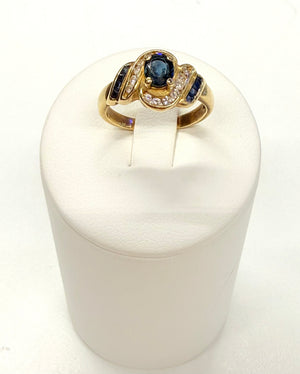 Bague en Or Jaune 18K - Taille 52 - 4.65 G