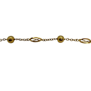 Bracelet en or jaune 18 K - 4.44 G Longueur - 20cm