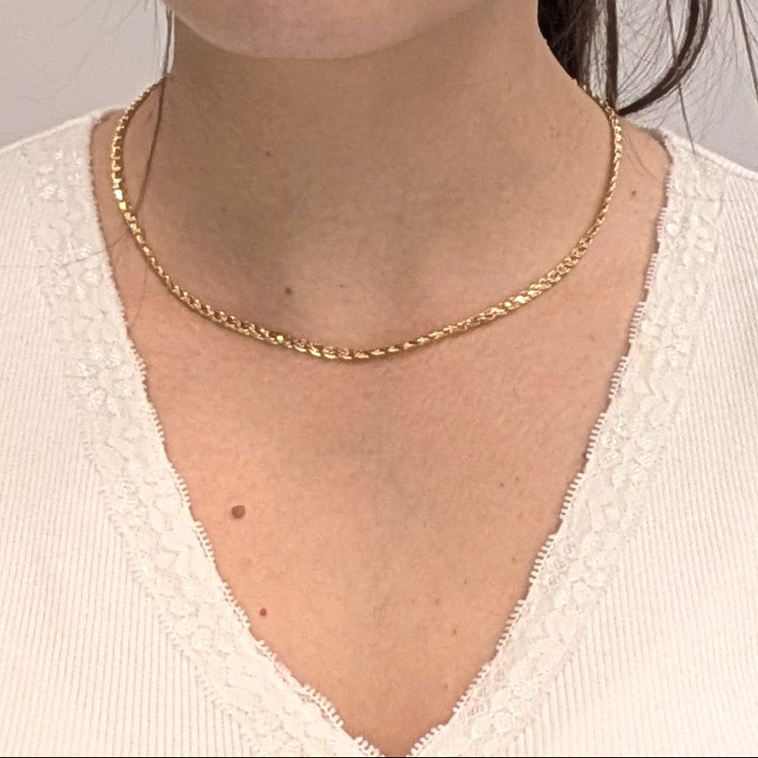 Collier en Or Jaune 18K - 6.76 Grs