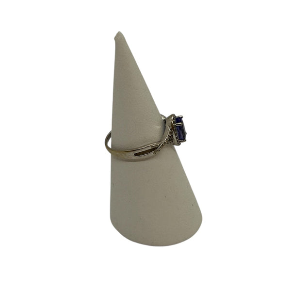 Bague Alliance en Or Blanc 18K - Taille 54