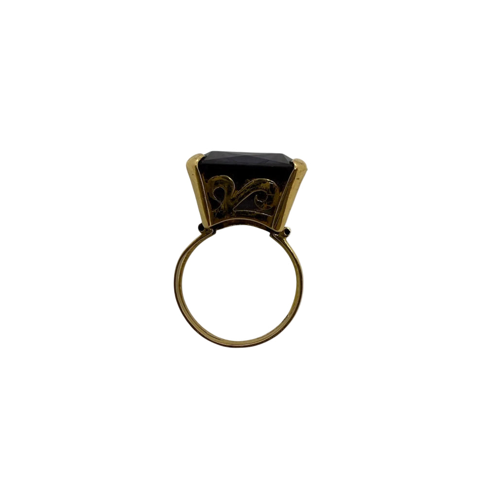 Bague en or jaune 18K - 11.96 Grs - Taille 55
