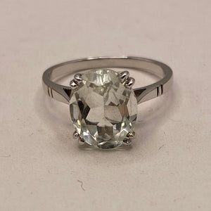 Bague en Or Blanc 18 Carats - Taille 55