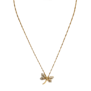 Collier Princesse Torsadé Or Jaune 18K 2.63 Grs