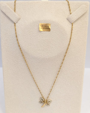 Collier Princesse Torsadé Or Jaune 18K 2.63 Grs