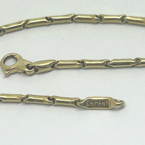 Bracelet maille fantaisie en or jaune 18 K