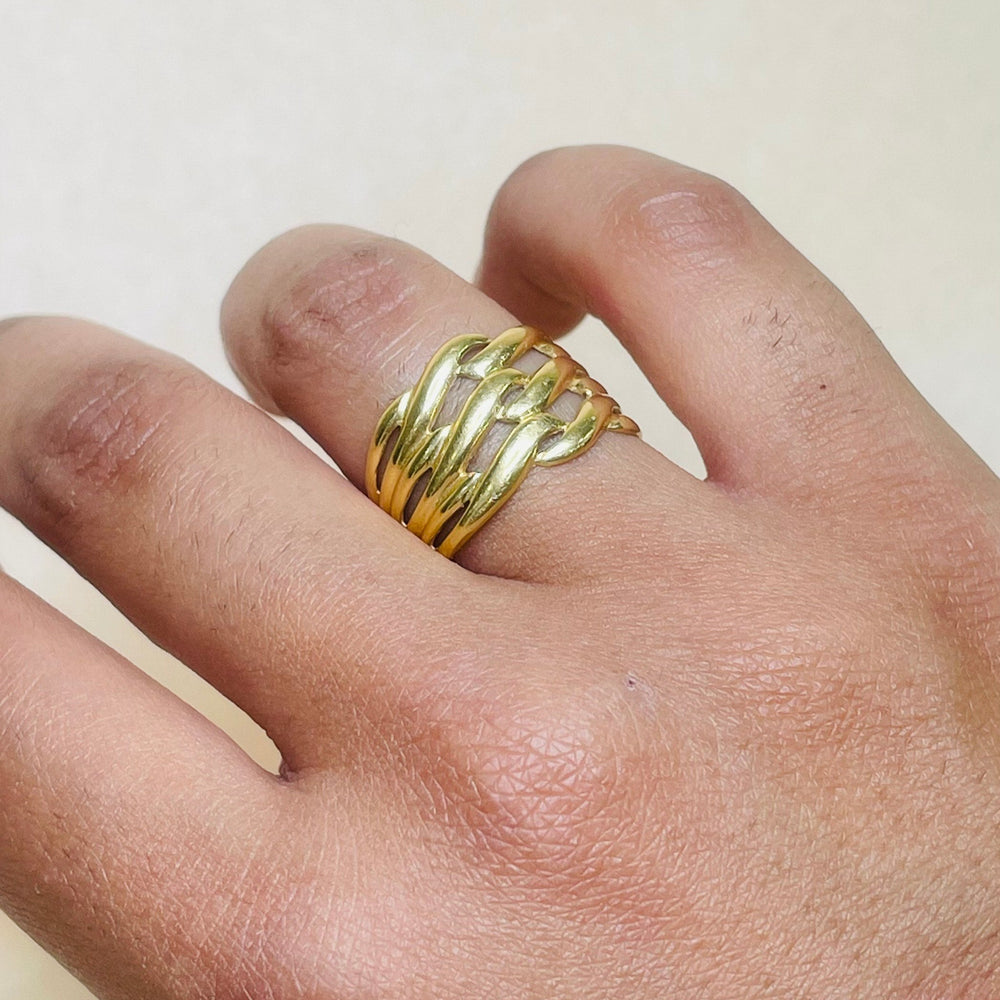 Jonc Or Jaune 18K - Taille 52