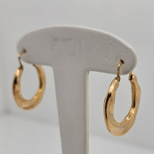 Boucles d'oreilles en Or jaune 18K - 2.82G