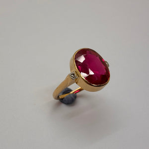 Bagues Anciennes en Or 18K Taille-50