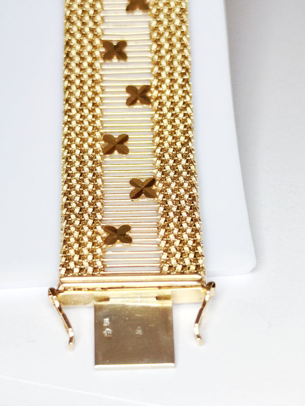 Bracelet Jonc Or Jaune 18K 54.17 Grs
