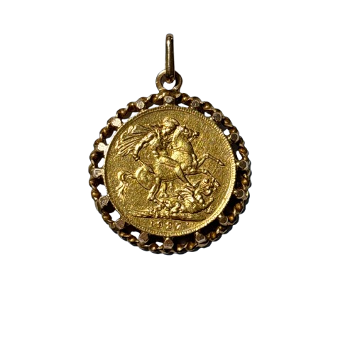 Pendentif Symbole en Or Jaune 999/1000 - 10.67 Grs