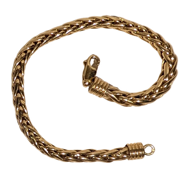 Bracelet Gourmette en Or Jaune 18k - 9.66 G