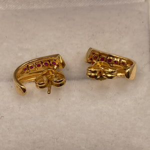 Boucles d'oreilles en Or jaune 18K - 1.89g