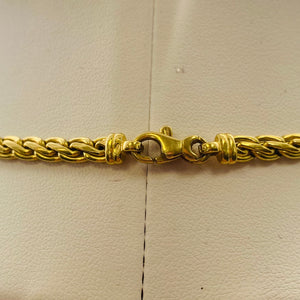 Collier Ras du Cou en Or Jaune 18 K - 11.68 Grs