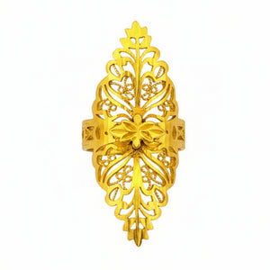 Bague ancienne en Or Jaune 18K - 6.13Grs - T60