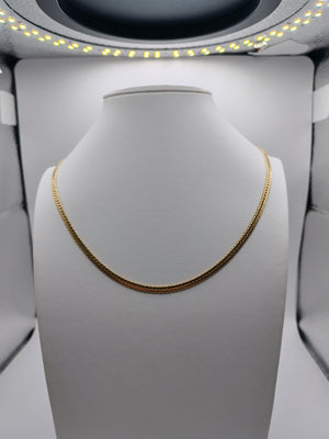 Collier Ras du Cou en Or 18K 40cm